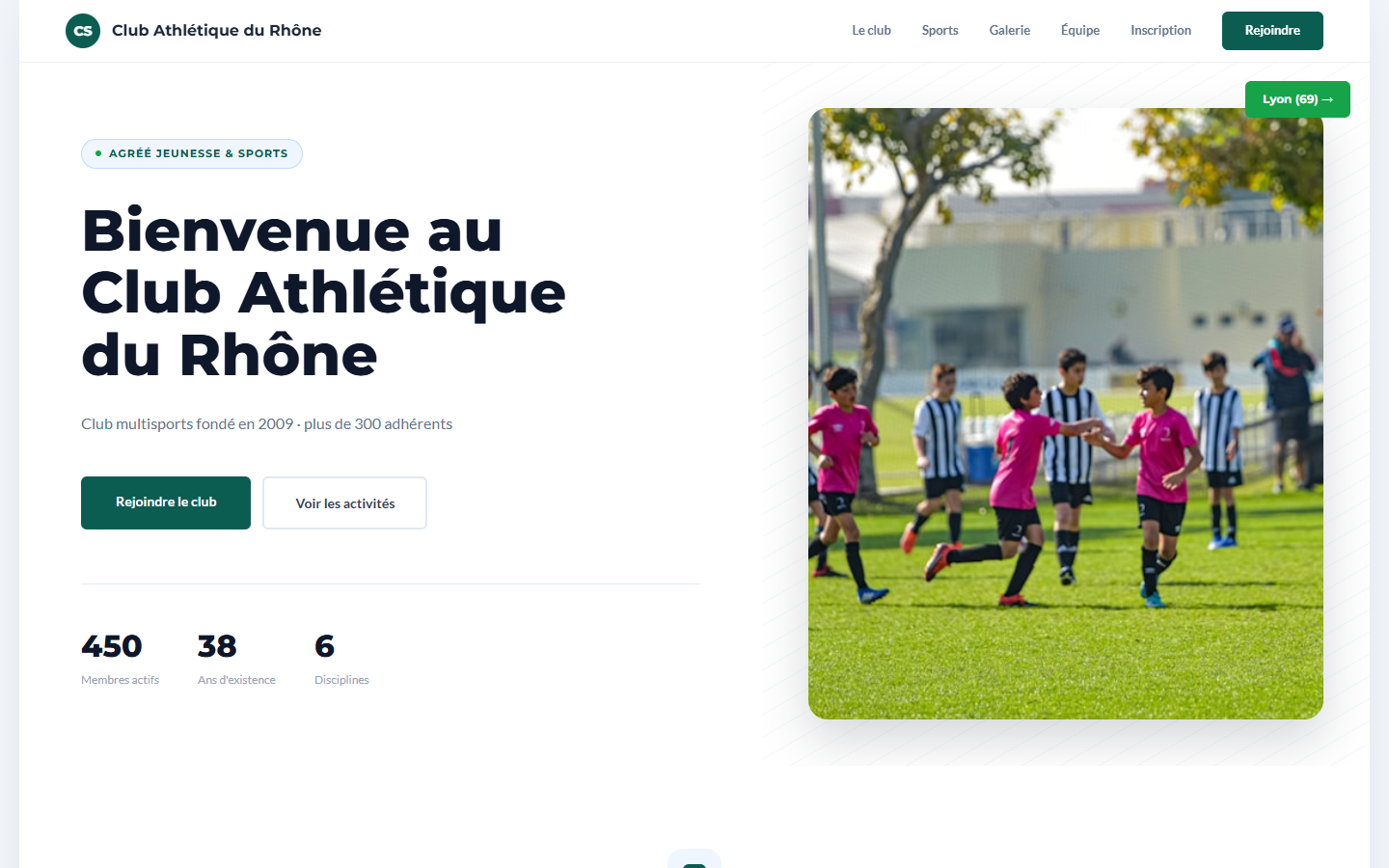 Club Card — Présentation compacte