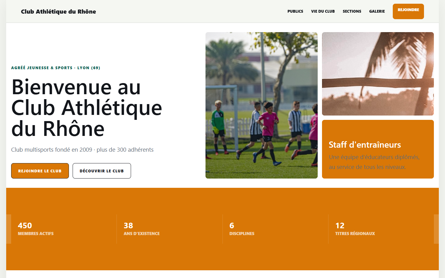 Club House Sportif — Lieu de vie